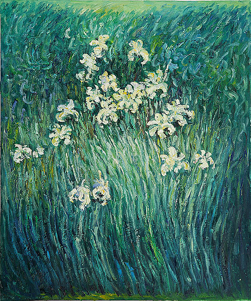 Yellow Irises by Claude Monet